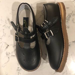 New leather Amilio T strap Mary Janes